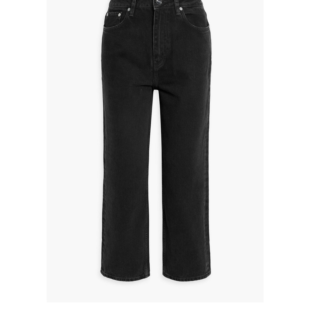 Ganni Black Boot Cut Jeans